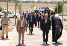 گزارش تصویری بازدید دکتر حبیبا و افتتاح پروژه های دانشگاه 